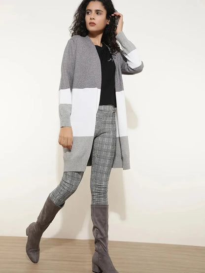 Open Endings Grey Cardigan Periwinkley Shop
