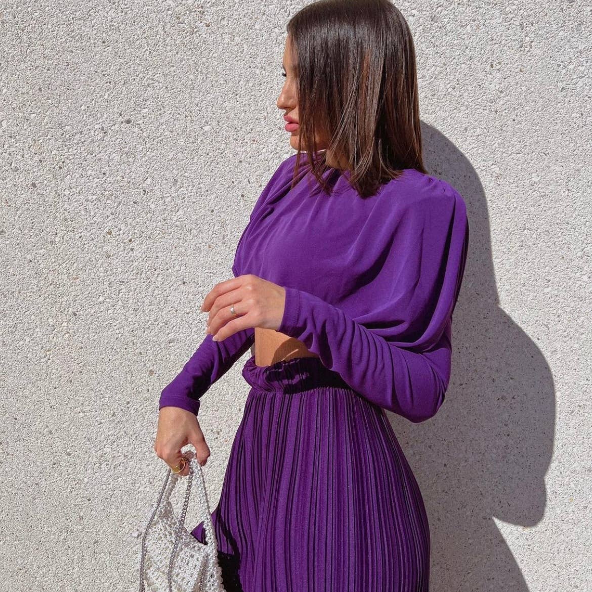 Purple co ord set