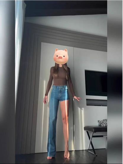 Eliot Summer Denim Retro Jeans Periwinkley Shop